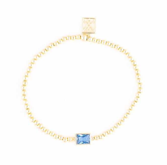 Michelle McDowell Bracelet Colby Birthstone