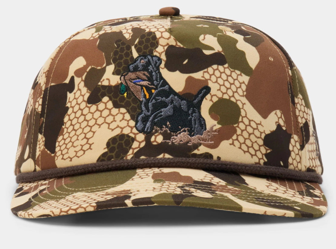 Duck Camp Grandpa Hat Black Lab Wetland