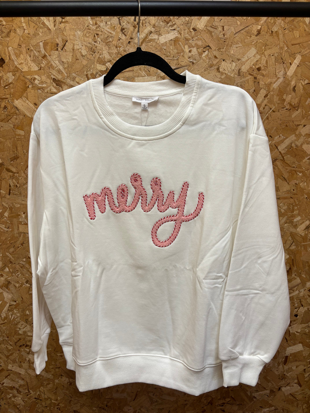 Mary Square Merry Boucle Sarah Sweatshirt