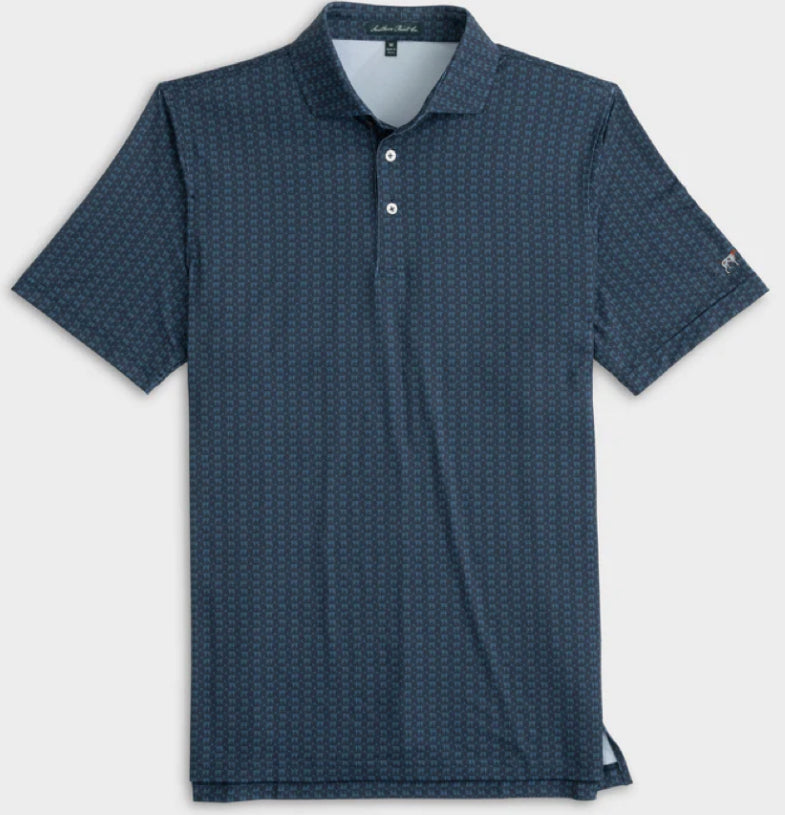 Southern Point Co Heritage Print Greyton Performance Polo