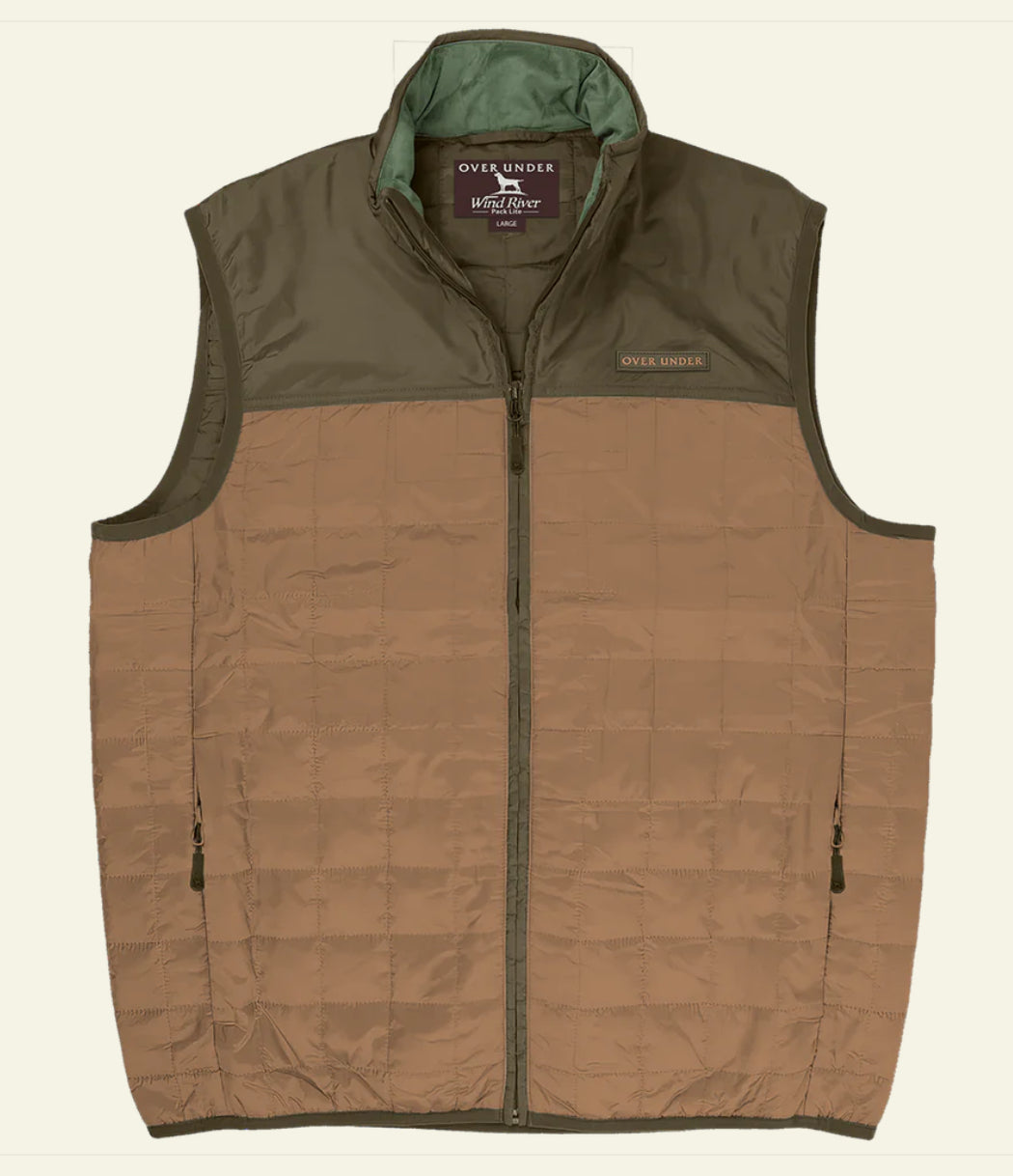 Over Under Wind River Packlite Vest Tobacco