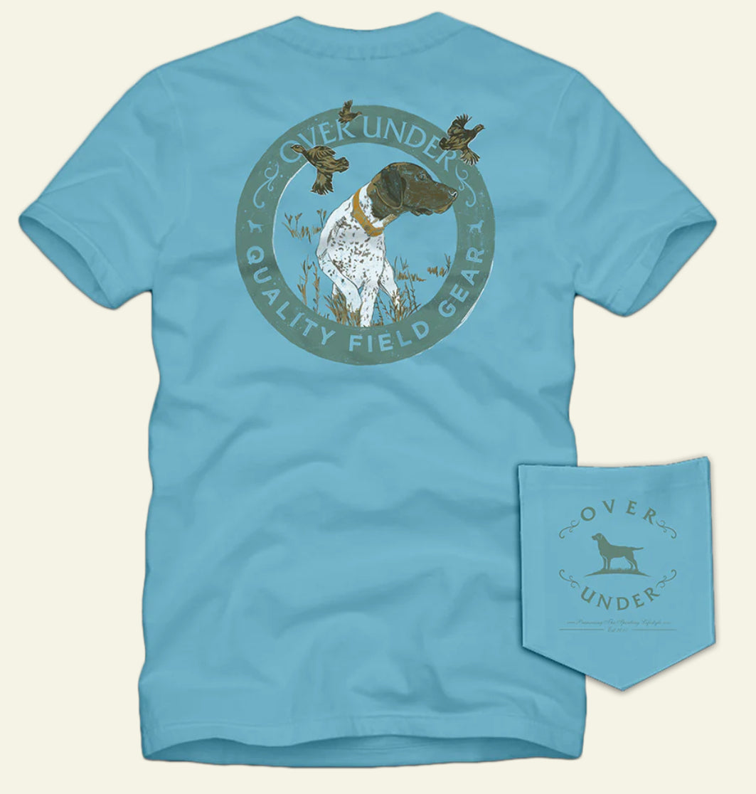 Over Under S/S Pointer Hunting T-Shirt Beachwash