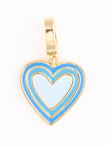 Michelle McDowell Charm Luxe Blue Heart