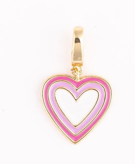 Michelle McDowell Charm Luxe Pink Heart