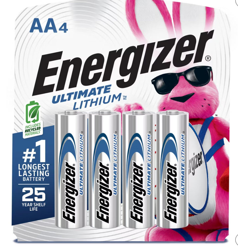 ENERGIZER AA 4 PK BATTERY