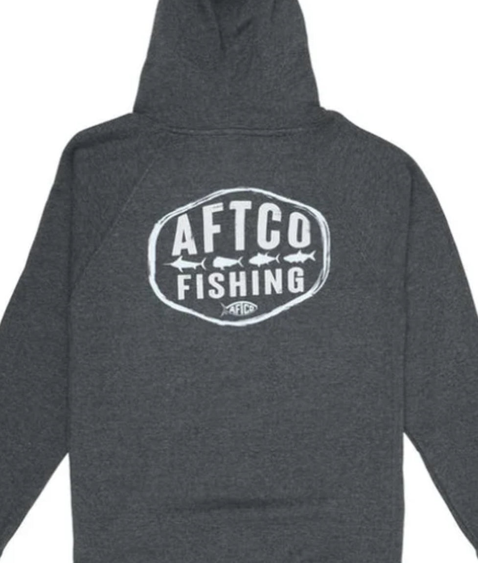 Aftco Champion PO Hoodie Charcoal Heather Men’s MFP4198