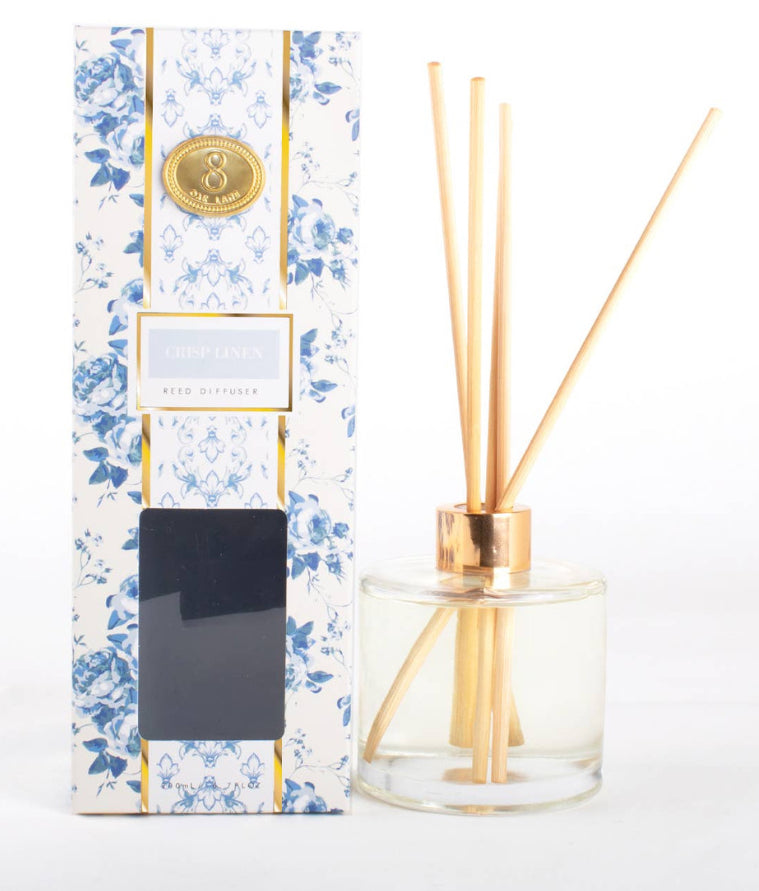 8 Oak Lane Reed Diffuser Crisp Linen