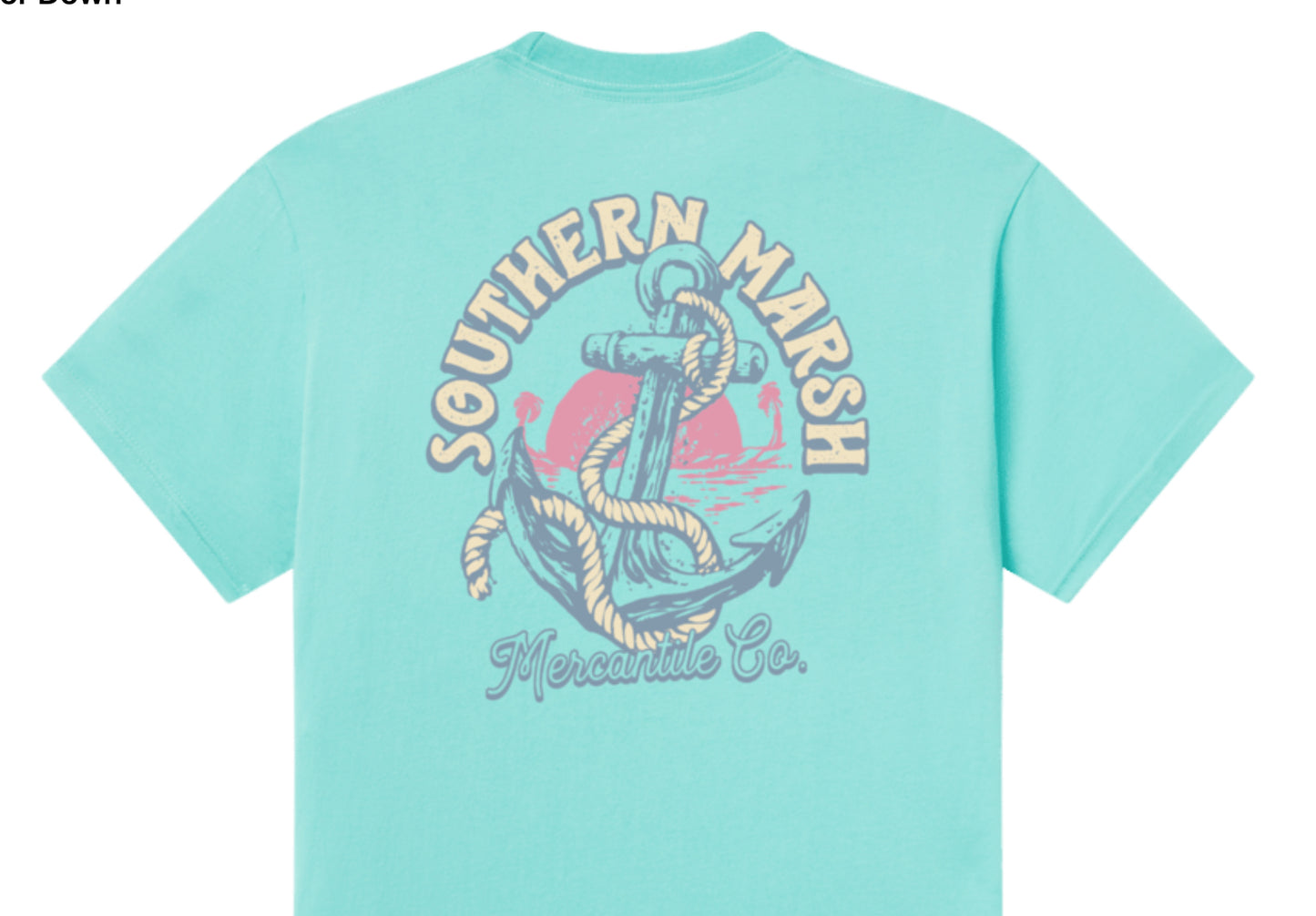 Southern Marsh Youth Anchor Down Antiqua Blue