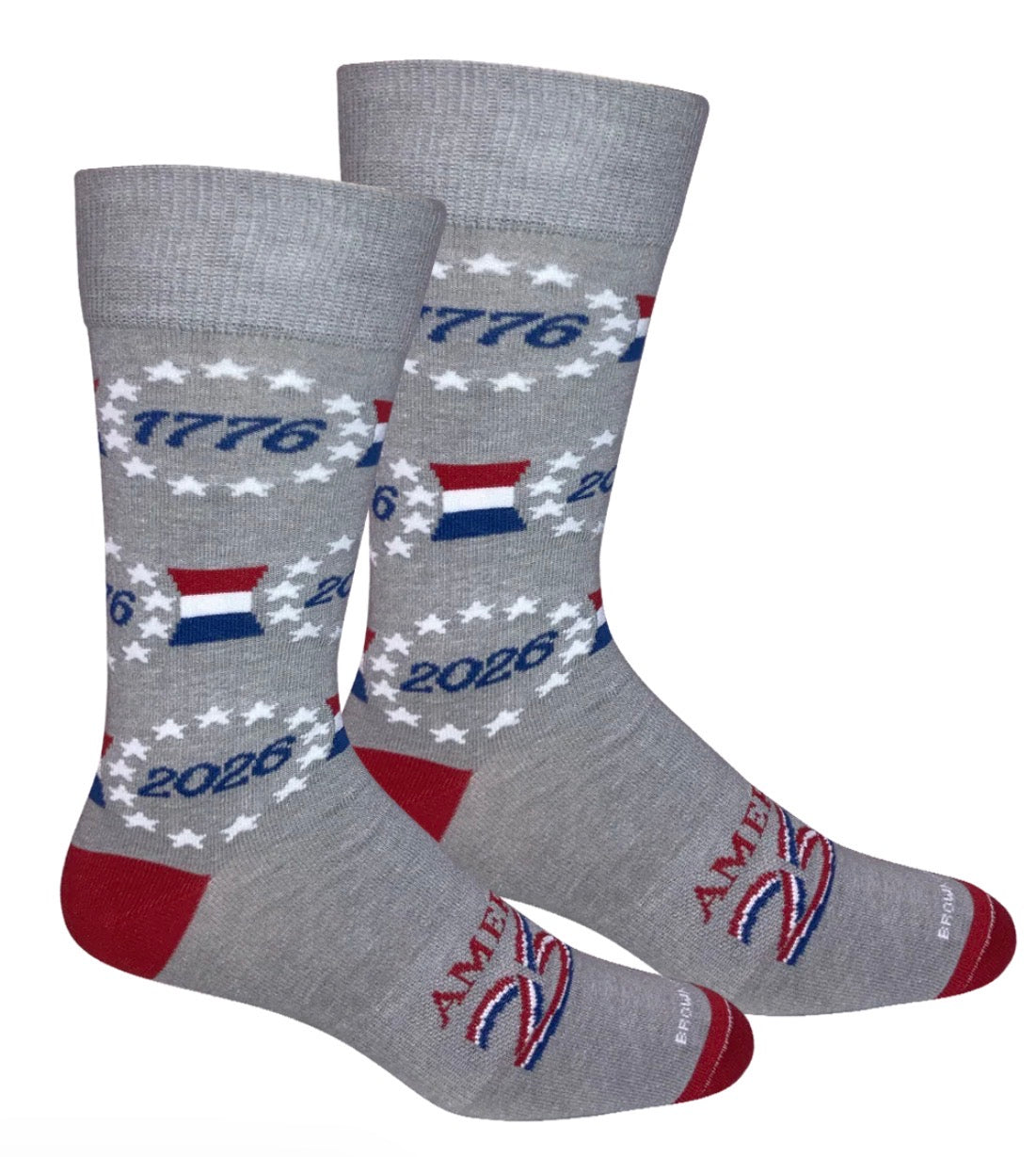 Brown Dog Betsy Date Light Grey Heather Socks