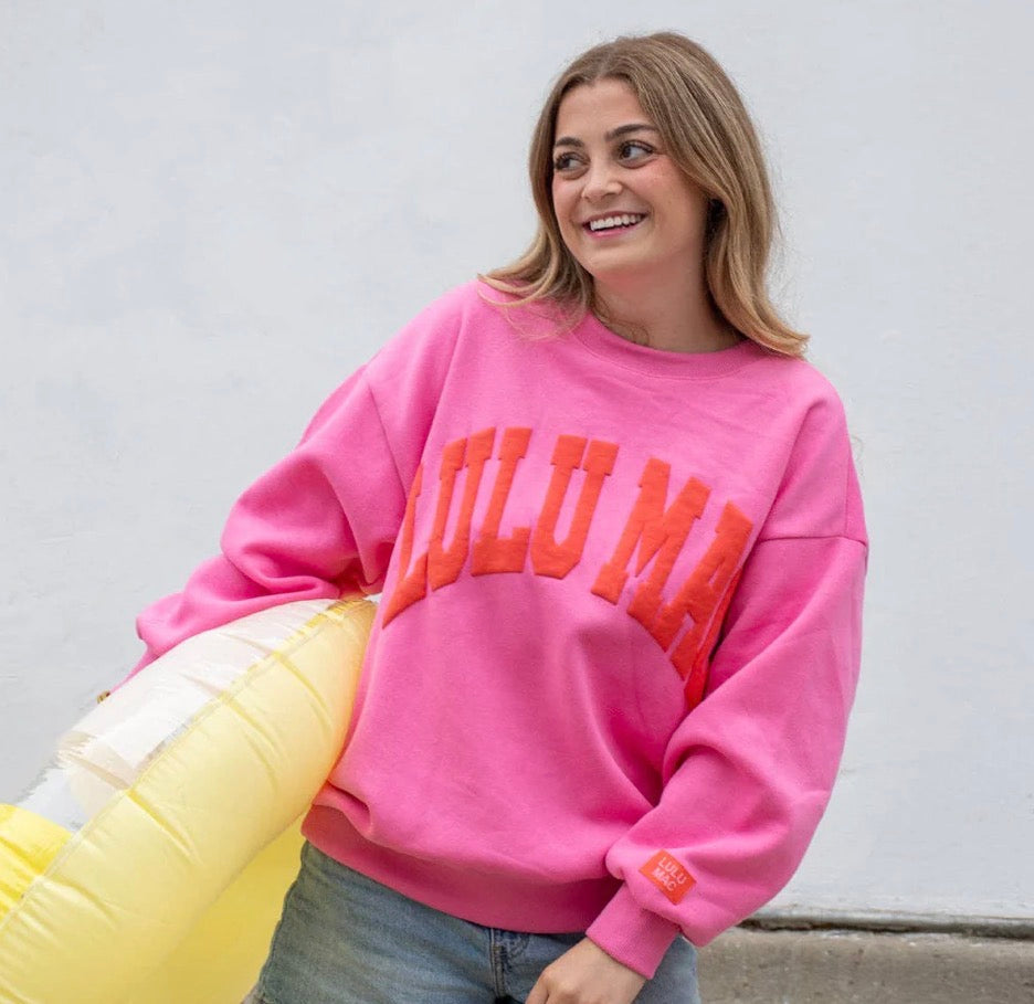Lulu Mac Pink/Orange Sweatshirt
