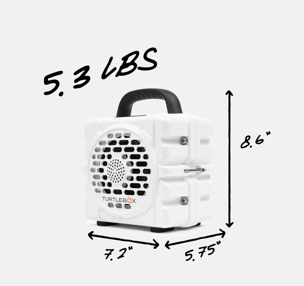 TURTLEBOX Cub (White)