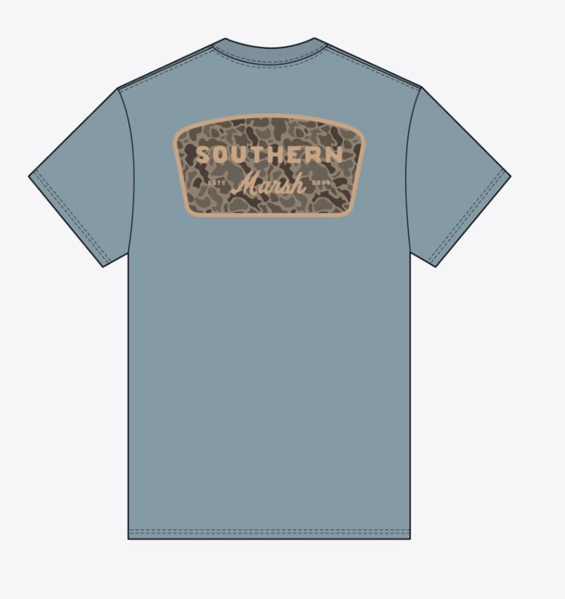 Southern Marsh Youth Branding - Retro Camo Tee
