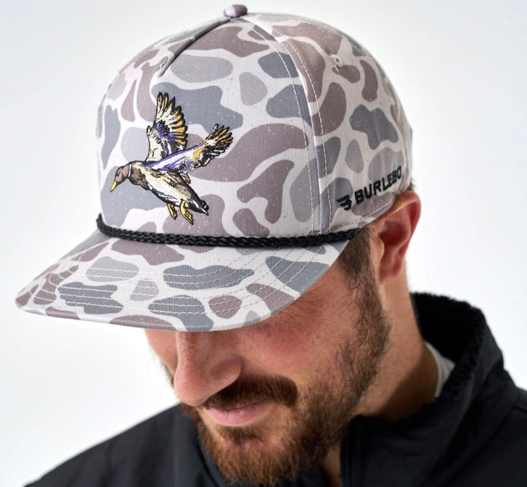 Burlebo Cap - Diving Mallard - Classic Deer Camo