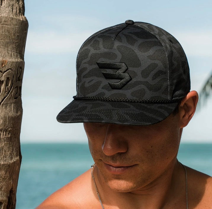 Burlebo Cap - Flying B - Black Camo