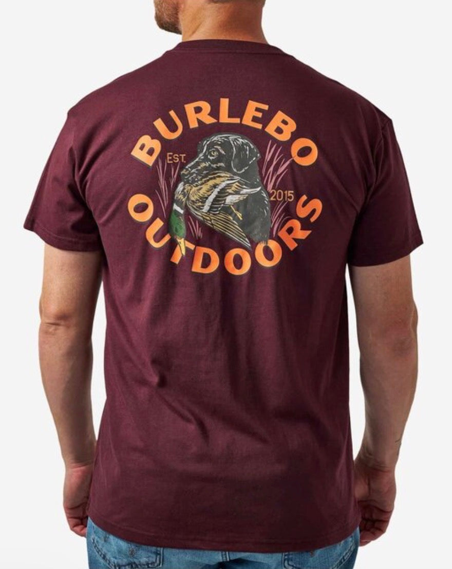 Burlebo SS TEE MAROON SST-DUCKD-MAR BURLEBO