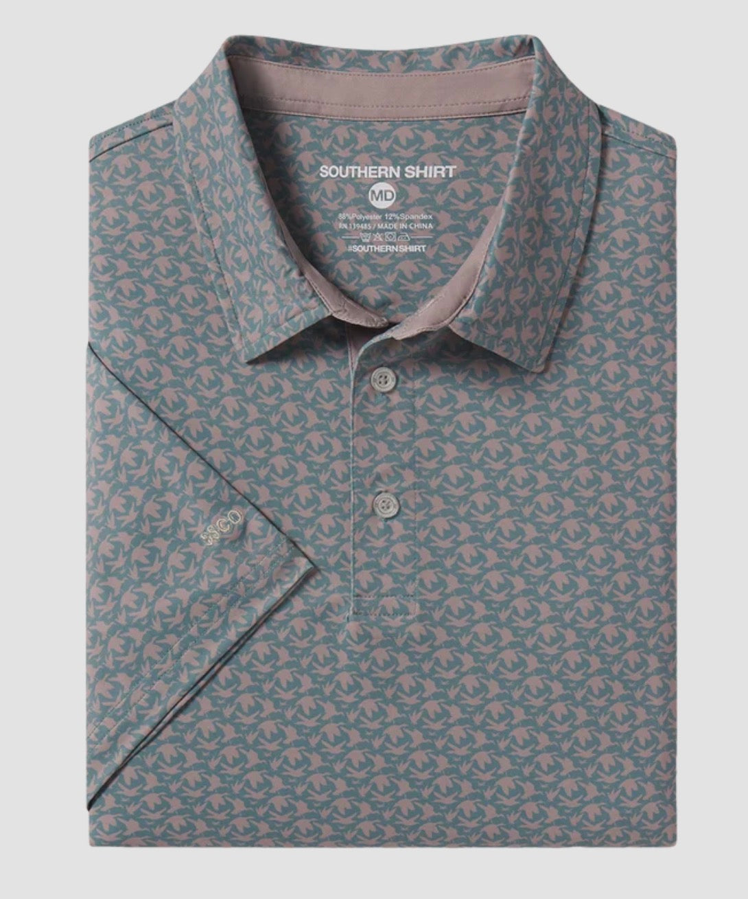 Southern Shirt Co Party Fowl Printed Polo
