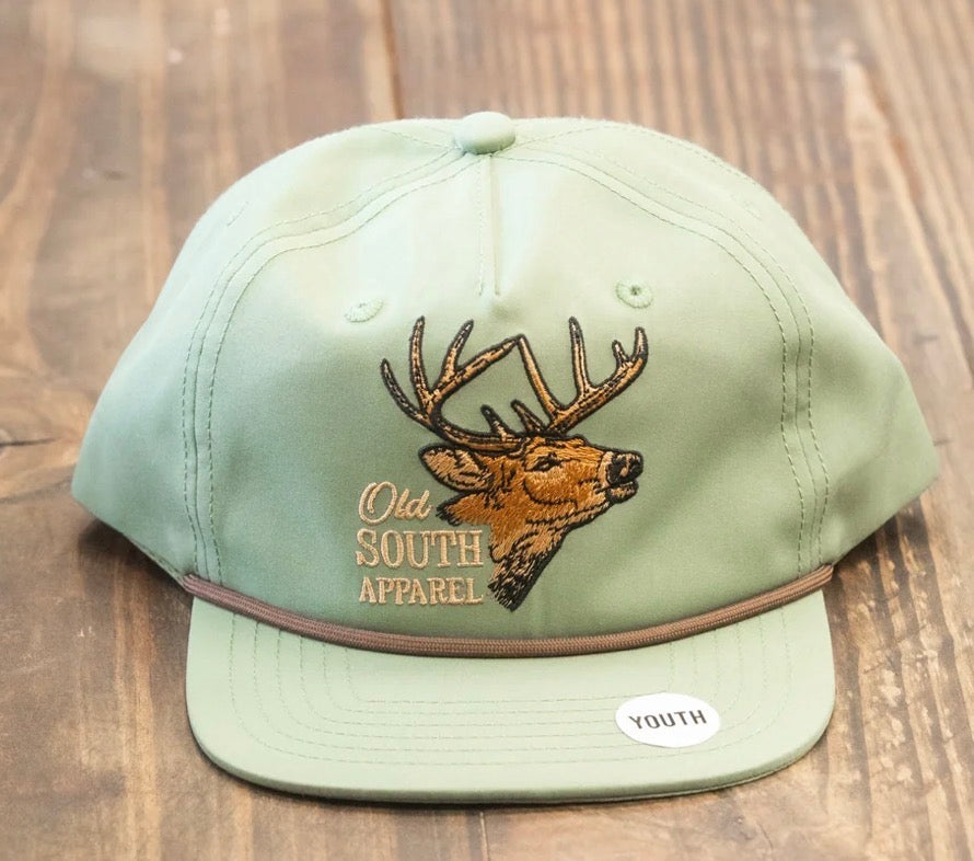 Old South Bucko Trucker Hat Youth Moss