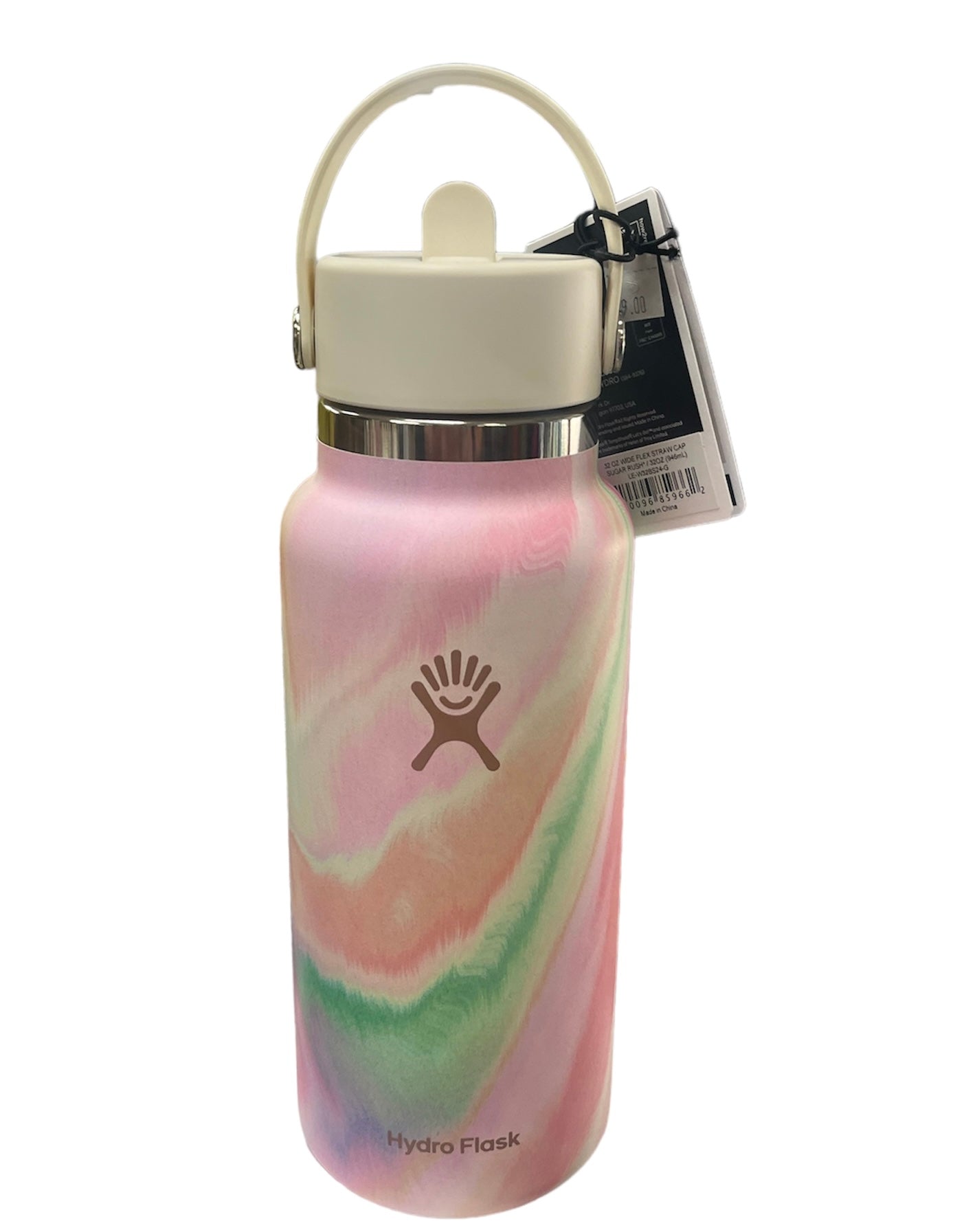 Hydro Flask 32 oz Wide Flex Straw Cap Sugar Crush