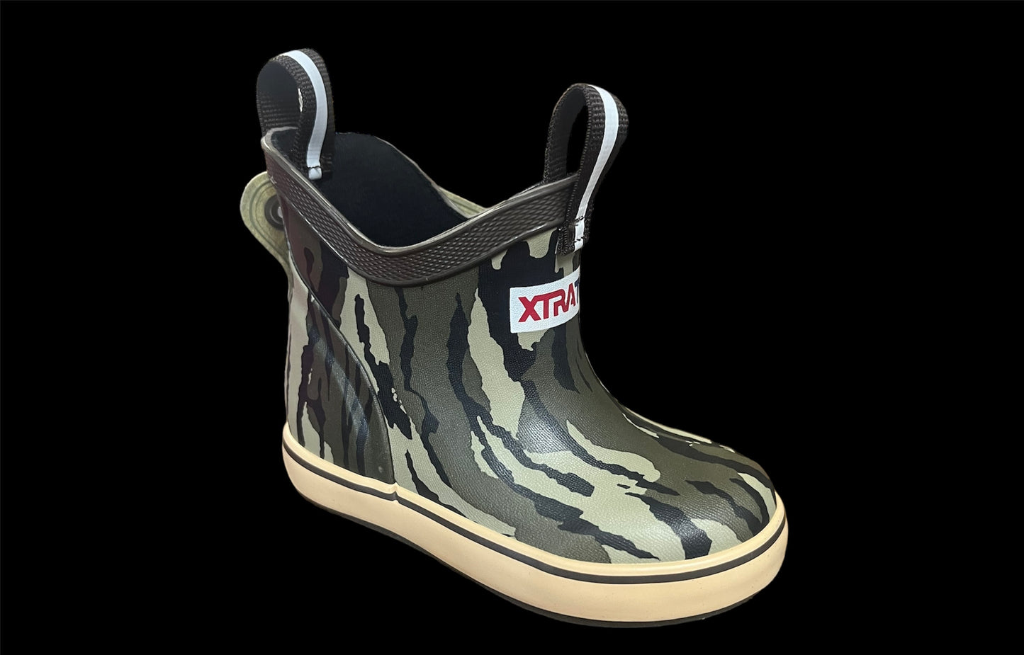 Xtratuf Kids Deck Boot Mossy Oak Bottomland Camo XKABMOB