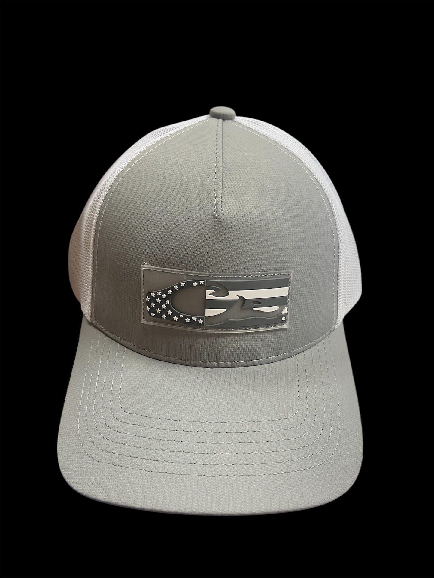 Drake Americana Flag Mesh Back Cap Light Grey / White