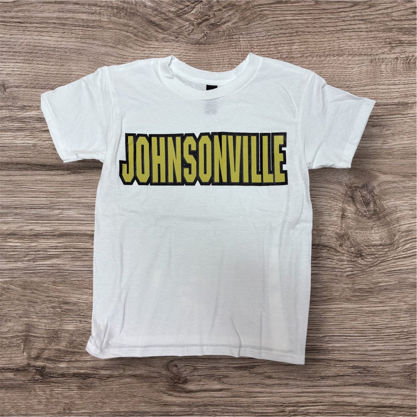 Gildan Light Cotton Youth Johnsonville White S/S Tee