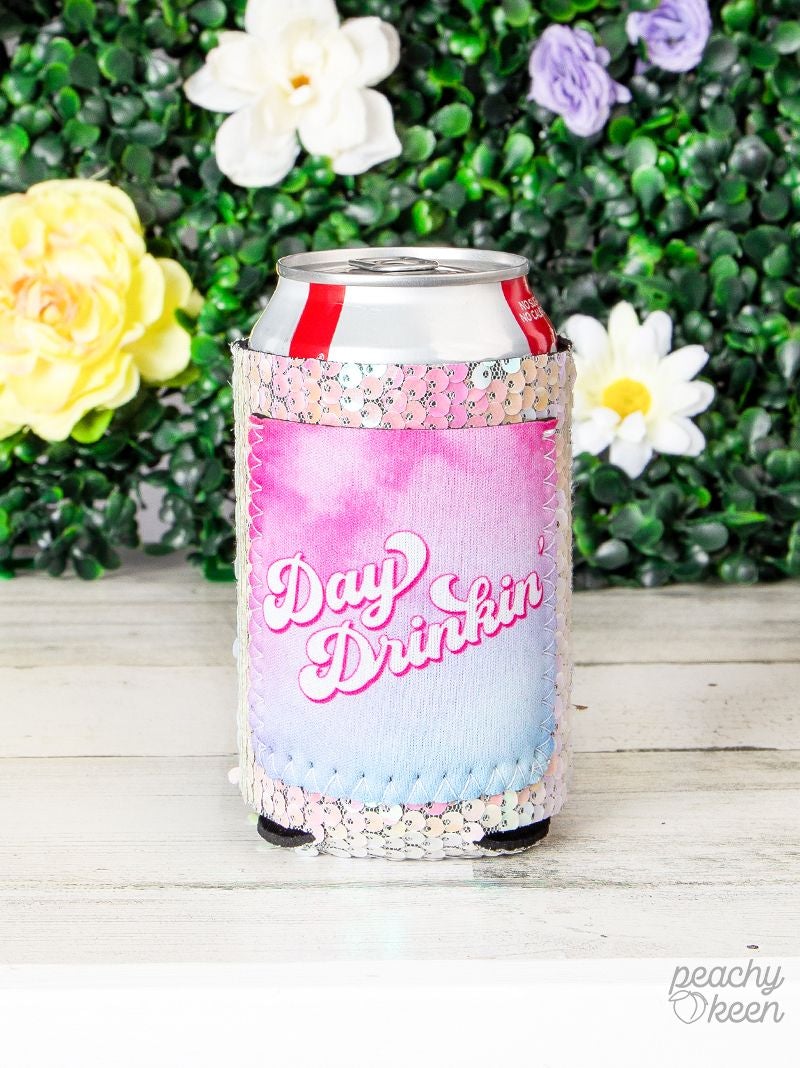 Grace + Emma Day Drinkin' Sequin Can Cooler 81058