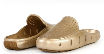 Floafers Gold Metallic/Gum Women's Sunset Slide
