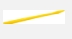 ZOOM TRICK WORM 6" 20BG-YELLOW