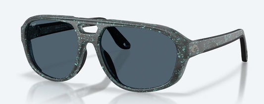 Costa Del Mar Street Heat Matte Aqua Drip/Gray 580P 06S9133 91330655