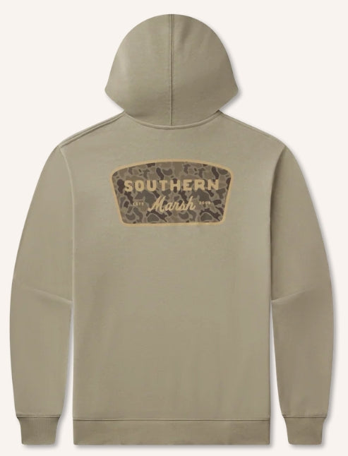 Southern Marsh Surfside Hoodie - Branding - Retro - Stonewall Olive