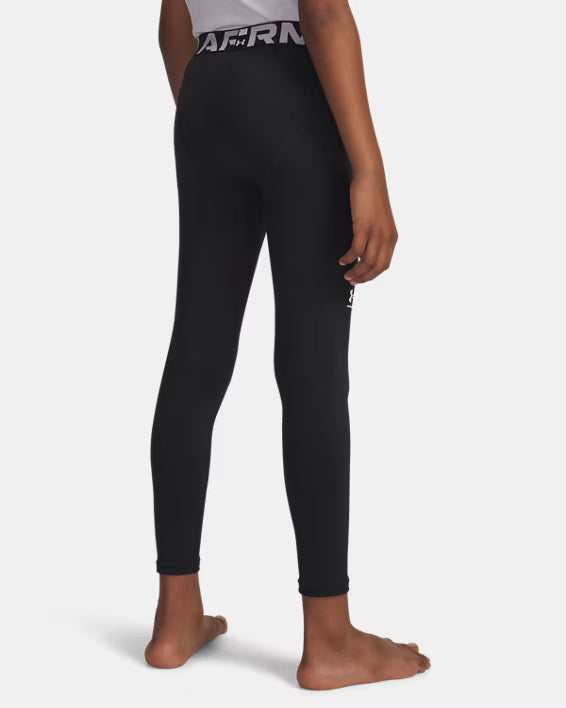 UA ColdGear® Boys' Leggings Black 1366374