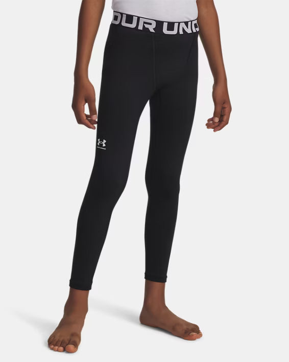UA ColdGear® Boys' Leggings Black 1366374