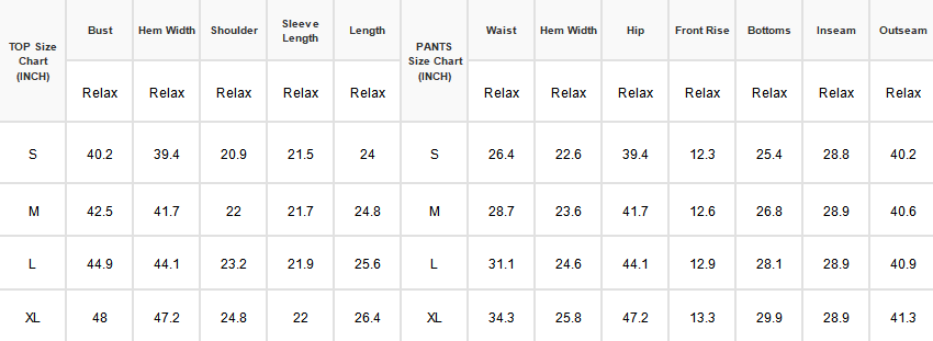 LAS Western Camouflage Casual Long 2pcs Pants Set (S-4X)