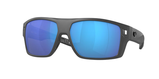 Costa Del Mar Diego Matte Black/Blue Mirror 580G 90340162