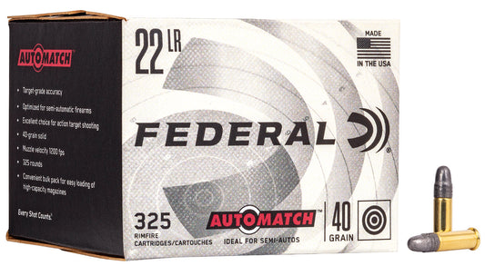 Federal 22LR 325 Rounds 40Gr
