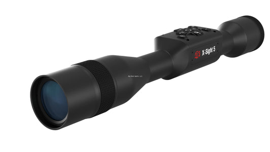 ATN DGWSXS5255P X-Sight 5, 5-25x, UHD Smart Day/Night Hunting Rifle Scope w/ Gen 5 Sensor, 4K Ultra HD Video, Ballistic Calculator