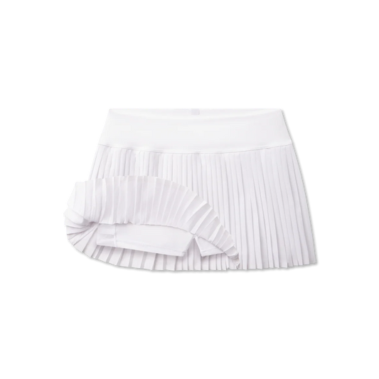 Southern Marsh Jane Pleated Active Skirt Jane Pleated Active Skirt - White
