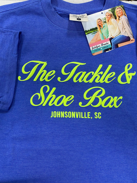 Jadelynn Brooke The Tackle & Shoe Box S/S Blue/Green