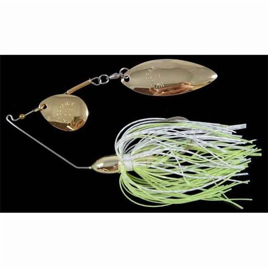 Hildebrandt PRO4G-CHWH Okeechobee Special Spinnerbait 3/8 oz  CHART/WHITE