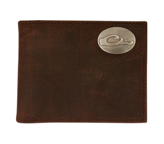 Drake Leather Bi-Fold Wallet