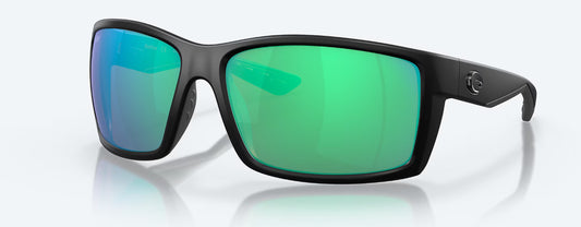 Costa Del Mar Reefton Blackout/Green Mirror Glass Sunglasses 06S9007 5746