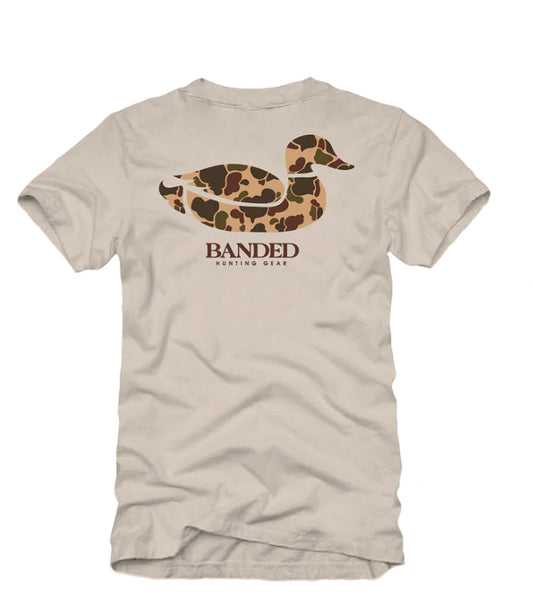 Banded Decoy Short Sleeve T-Shirt Dust B1100162