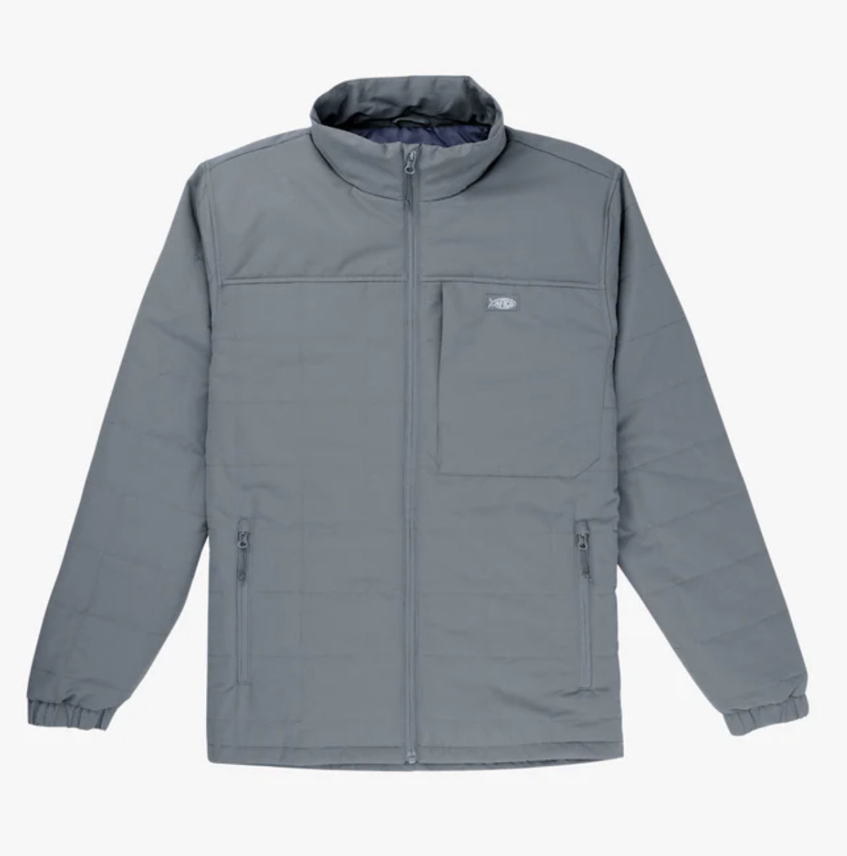 Aftco Crosswind Puff Jacket Charcoal
