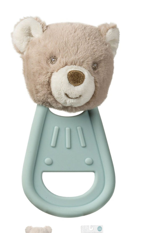 Mary Meyer Corporation Simply Silicone Character Teether – Teddy