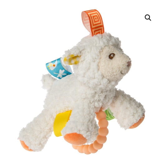 Mary Meyer Corporation Taggies Sherbet Lamb Teether Rattle – 5″
