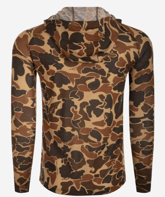 Drake Hunter Creek Old School Bamboo L/S Hoodie Old School
