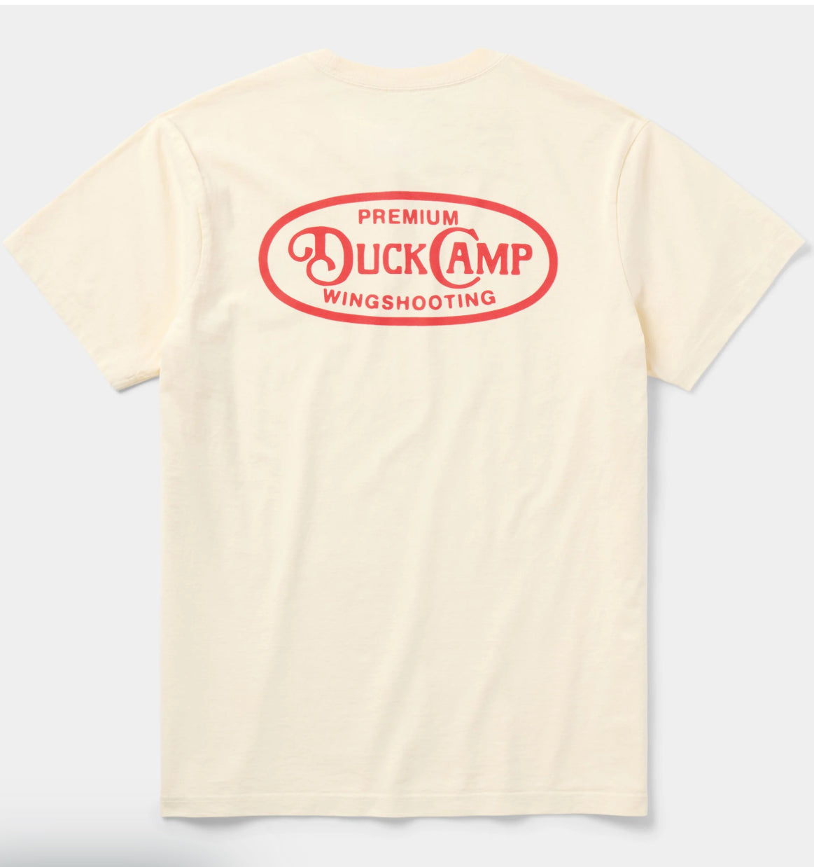 Duck Camp Wingshooting Badge Tee Ivory