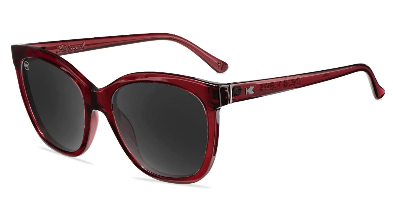 KNOCKAROUND Black Cherry Sunglasses DEJA   VIEWS