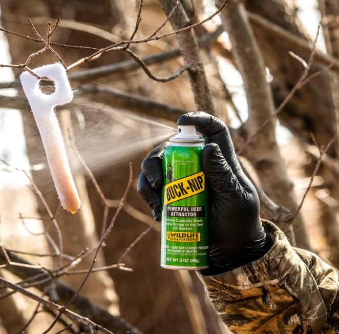 Wildlife buck nip spray