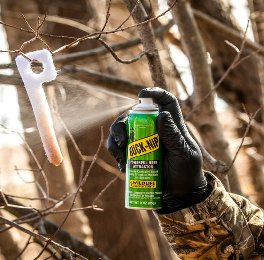 Wildlife buck nip spray